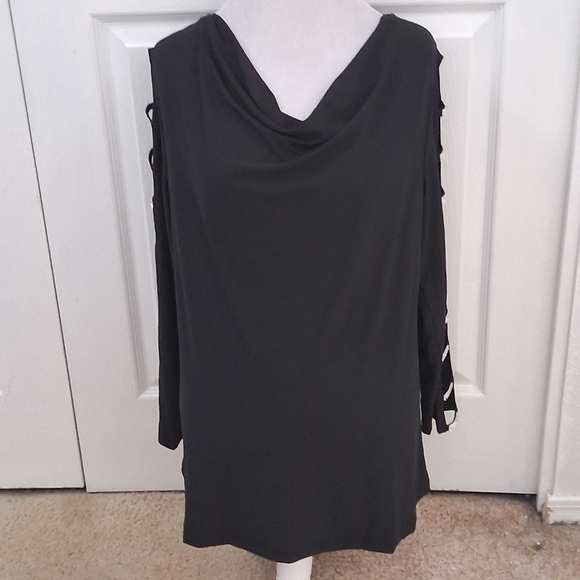 NWOT 2 Piece Pant Set With Crystal Bar Detailing    Size XL - Picture 3 of 14